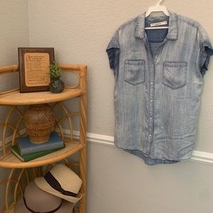 Lightwash Denim Tunic